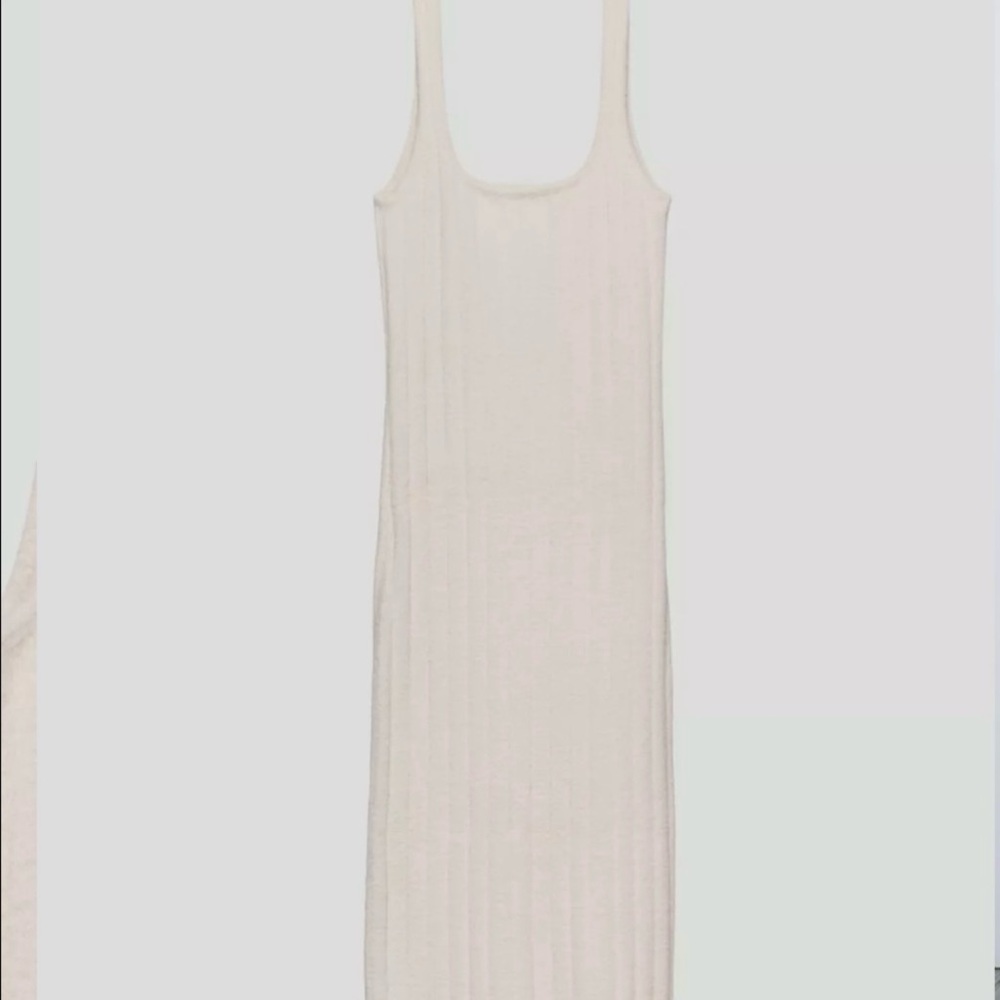COPY - TWO PIECE SET Aritzia Wilfred Free Hush Knit Tank Dress WITH Cardigan Se… - Picture 13 of 16